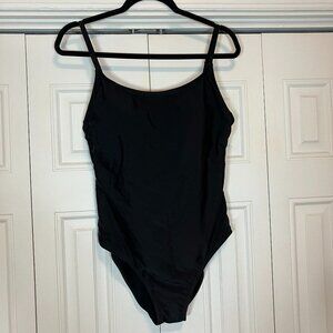Hurley Black One Piece Swimsuit NWT Size L